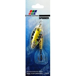 Блешня для риболовлі, обертова, EOS S0029A, вага 13г, колір GS423003